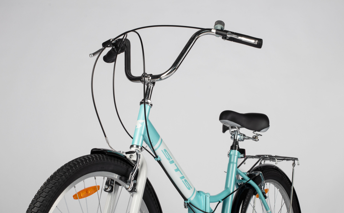 Велосипед SITIS POINT SPT-26-7SP 26" (2025) Turquoise-White