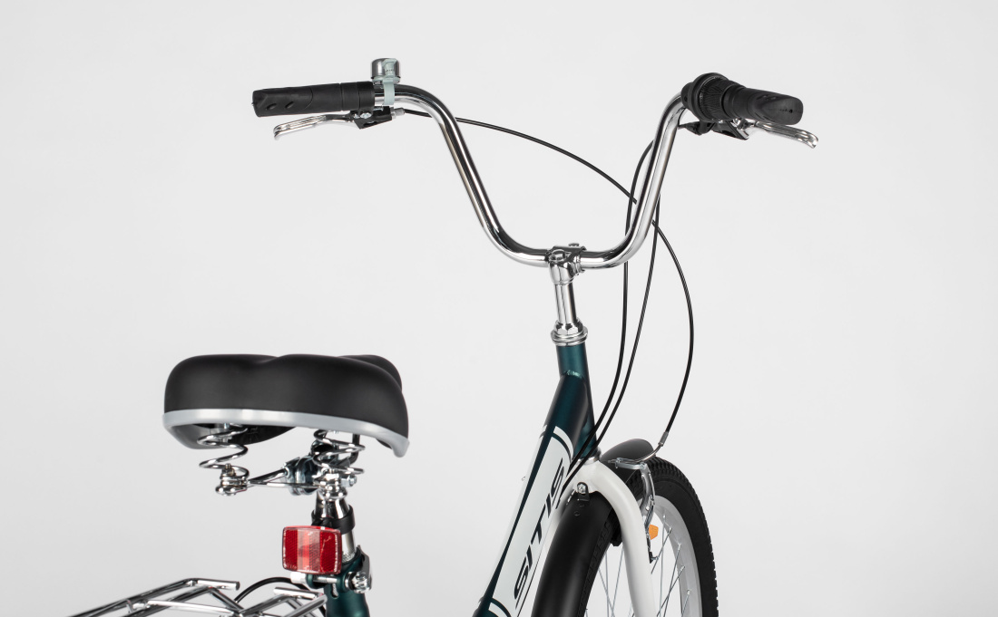 Велосипед SITIS POINT SPT-24-7SP 24" (2025) Green-White