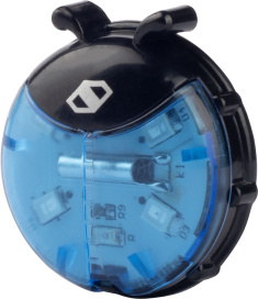 Фонарь Led STS (Жук) CR2032 синий
