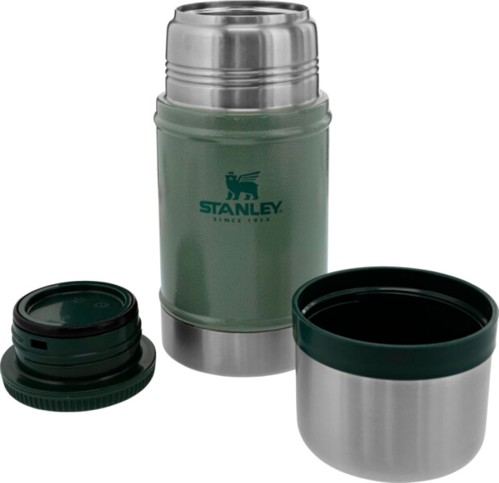 Термос для еды STANLEY Classic 0.7L темно-зеленый
