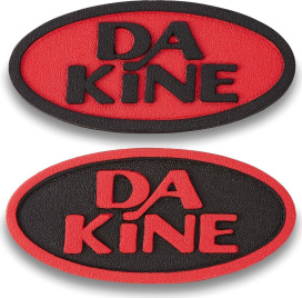 Стомп для сноуборда DAKINE RETRO OVAL Black-Orange