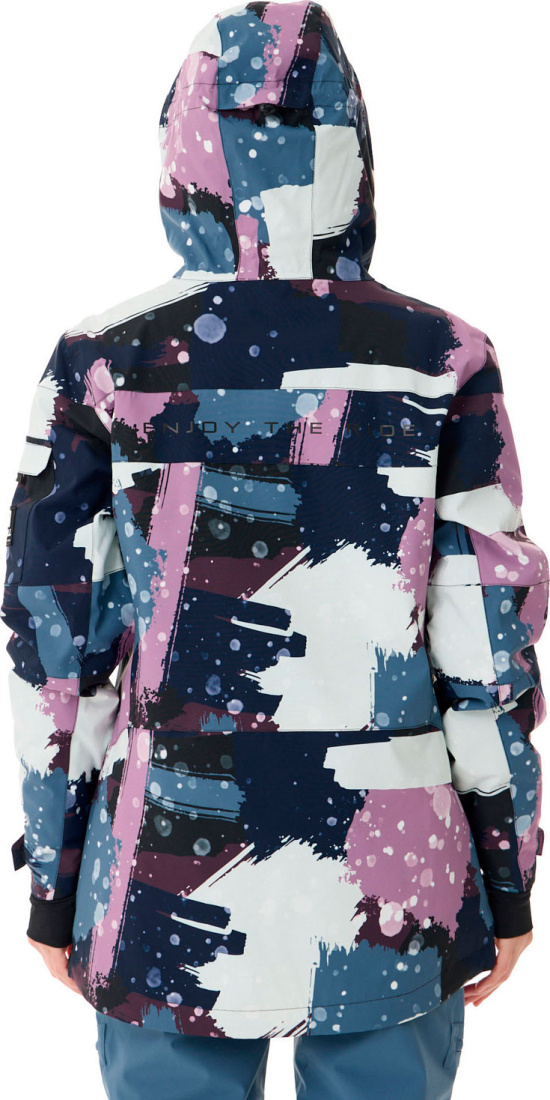 Анорак женский REHALL VIE-R Camo Abstract Lavender