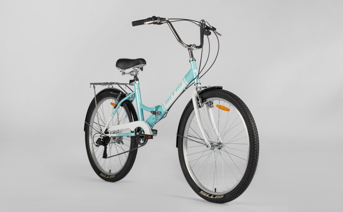 Велосипед SITIS POINT SPT-26-7SP 26" (2025) Turquoise-White