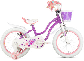 Велосипед Royal Baby Stargirl 16 стальная рама фиолетовый