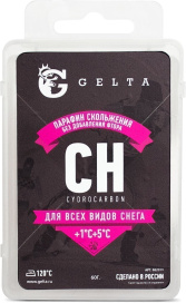 Парафин GELTA +1/+5 Фтор CH Все типы снега 60г