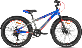 Велосипед SITIS CROSSER  Regid 7SP 24" (2024) Navy-Grey-Red