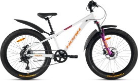 Велосипед HORH ROHAN RHD 4.1 24" (2024) Light Grey-Orange-Purple