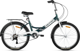 Велосипед SITIS POINT SPT-24-7SP 24" (2025) Green-White