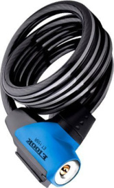Замок трос ETOOK ET155R 1500x12mm 570g Blue