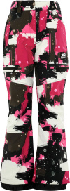 Брюки детские REHALL NORI-R-jr Camo Abstract Brite Pink