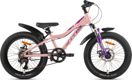 Велосипед SITIS LUNA 7SP 20" (2025) Pink-Purple