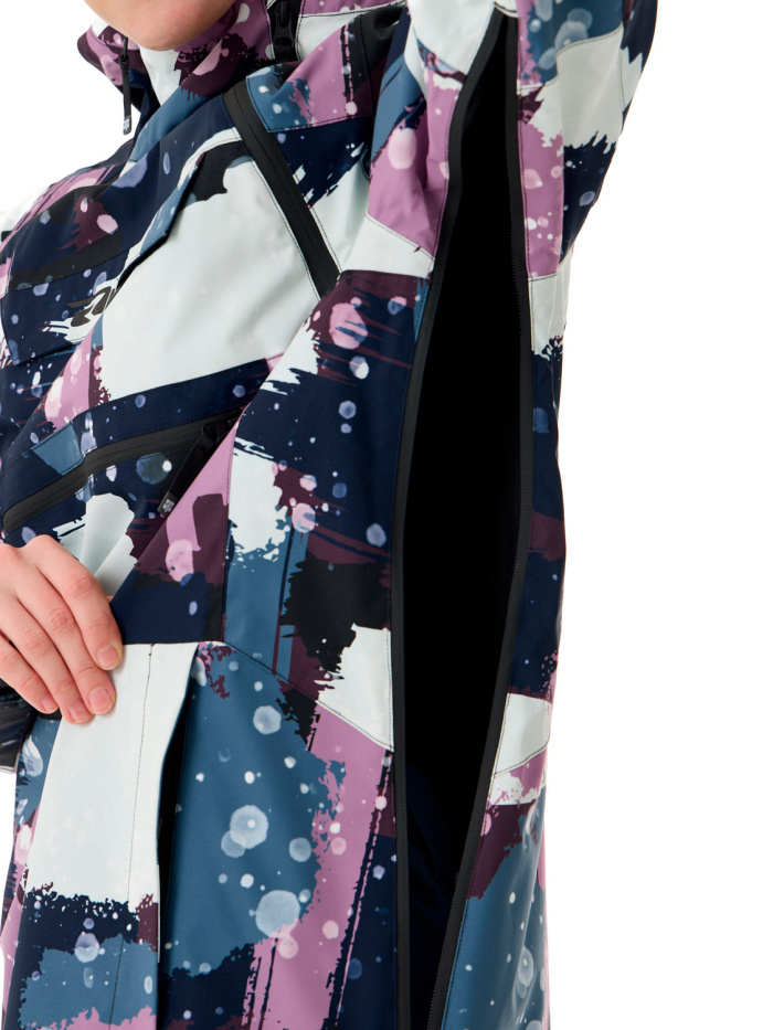 Анорак женский REHALL VIE-R Camo Abstract Lavender
