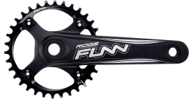 Система шатунов Funn AL6061 170mm 68/73mm 34T Blast Black
