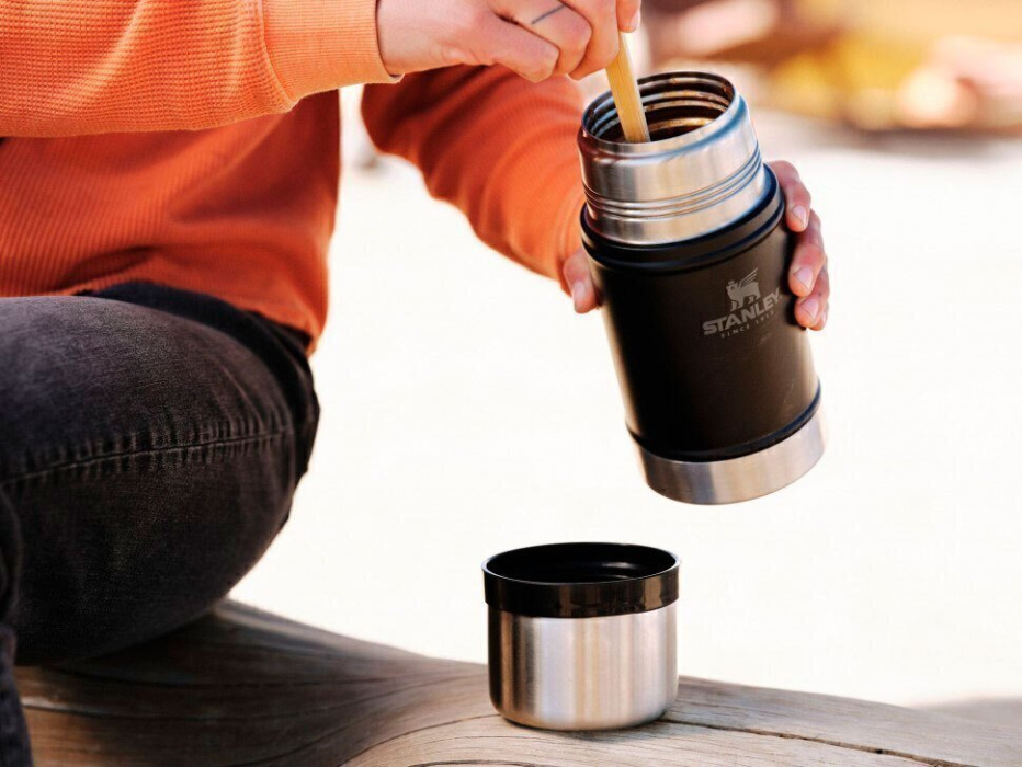 Термос для еды STANLEY Classic 0.7L черный