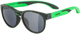 Очки ALPINA Jola Kids Black-Green Matt-Black