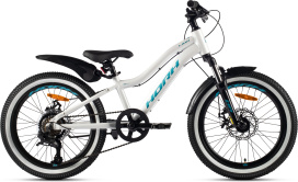 Велосипед HORH LIMA LMD2.0 20" (2024) White-Turquoise-Black