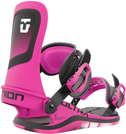 Крепления сноубордические UNION ULTRA WOMENS (24/25) Hot Pink
