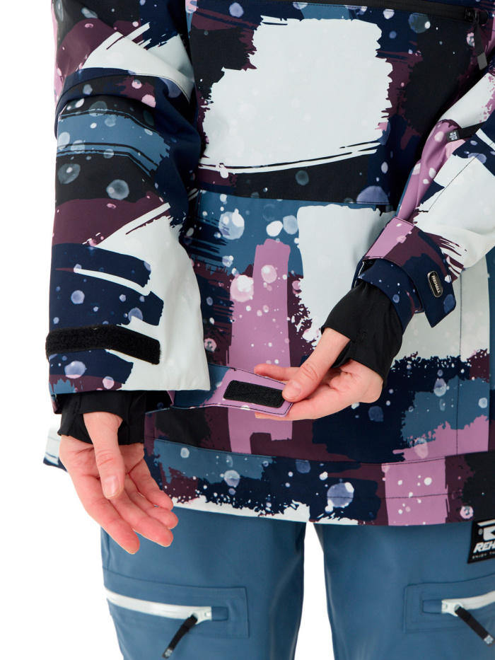 Анорак женский REHALL VIE-R Camo Abstract Lavender