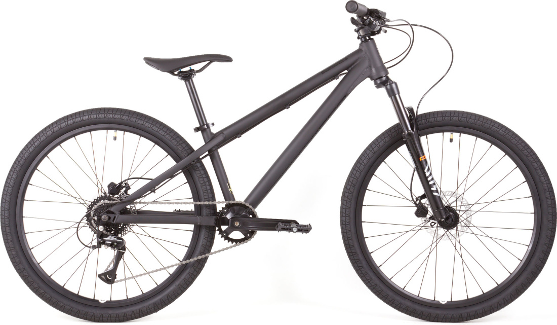 Велосипед ATOM Dabomb (2024) Matte Dark  Night Black