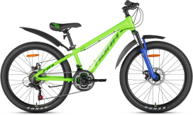 Велосипед HORH TONY 24" (2024) Nemo Green-Blue