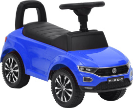 Автомобиль-каталка детская Volkswagen T-ROC голубой