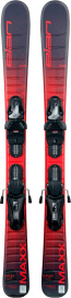 Детские горные лыжи ELAN MAXX RED JR SHIFT 100-120 + EL 4.5 GW (24/25)