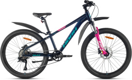 Велосипед HORH ROHAN RHD 4.2 24" (2025) Black-Purple-Green