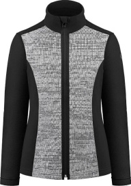 Толстовка женская POIVRE BLANC W22-1500-WO/M Melange Grey-Black