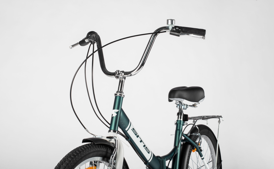 Велосипед SITIS POINT SPT-24-7SP 24" (2025) Green-White