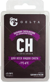 Парафин GELTA -1/-6 Фтор CH Все типы снега 200г