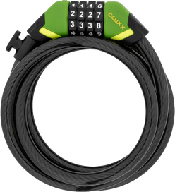 Велозамок CLUXX Gardia 1250C 150cm Green-Black