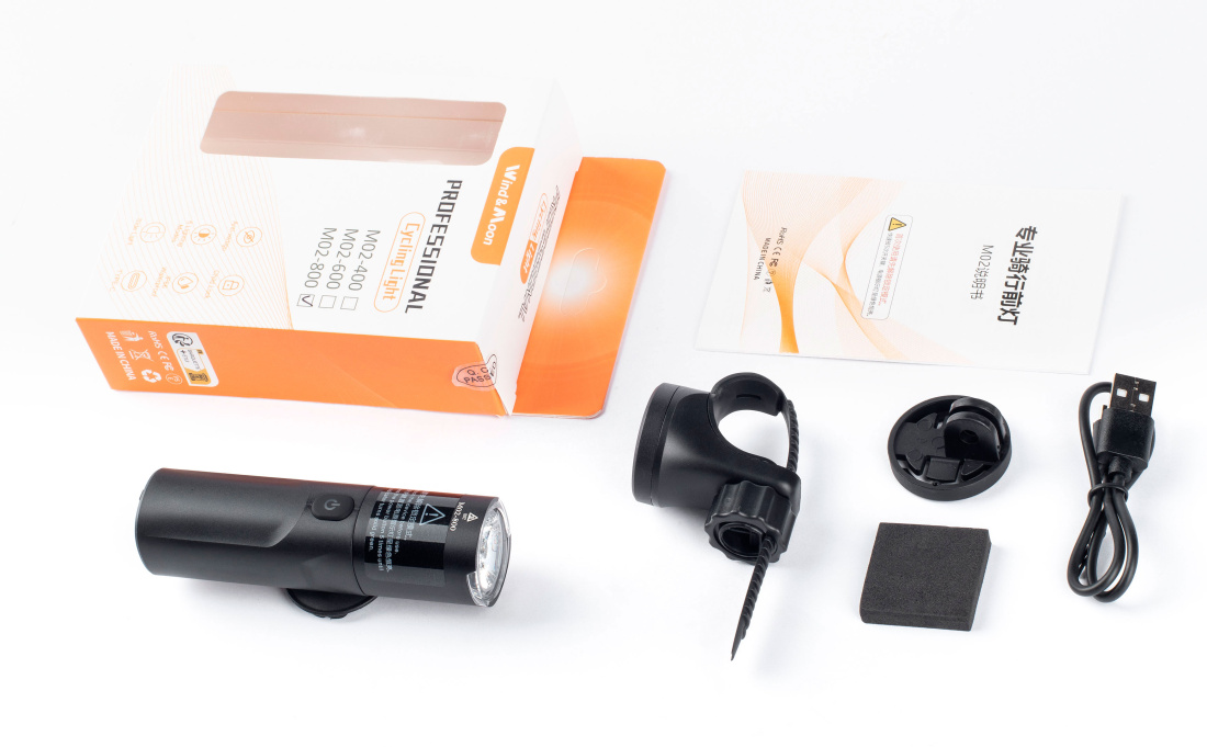 Фара передняя STS W&M M02-800 Black